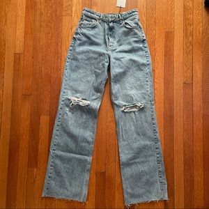 NWT Zara Wide Leg Jeans